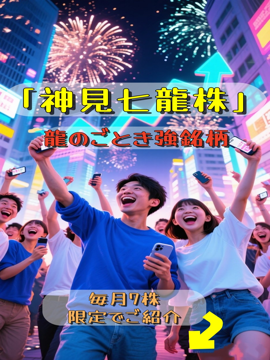 今月の急騰株、無料配信中
